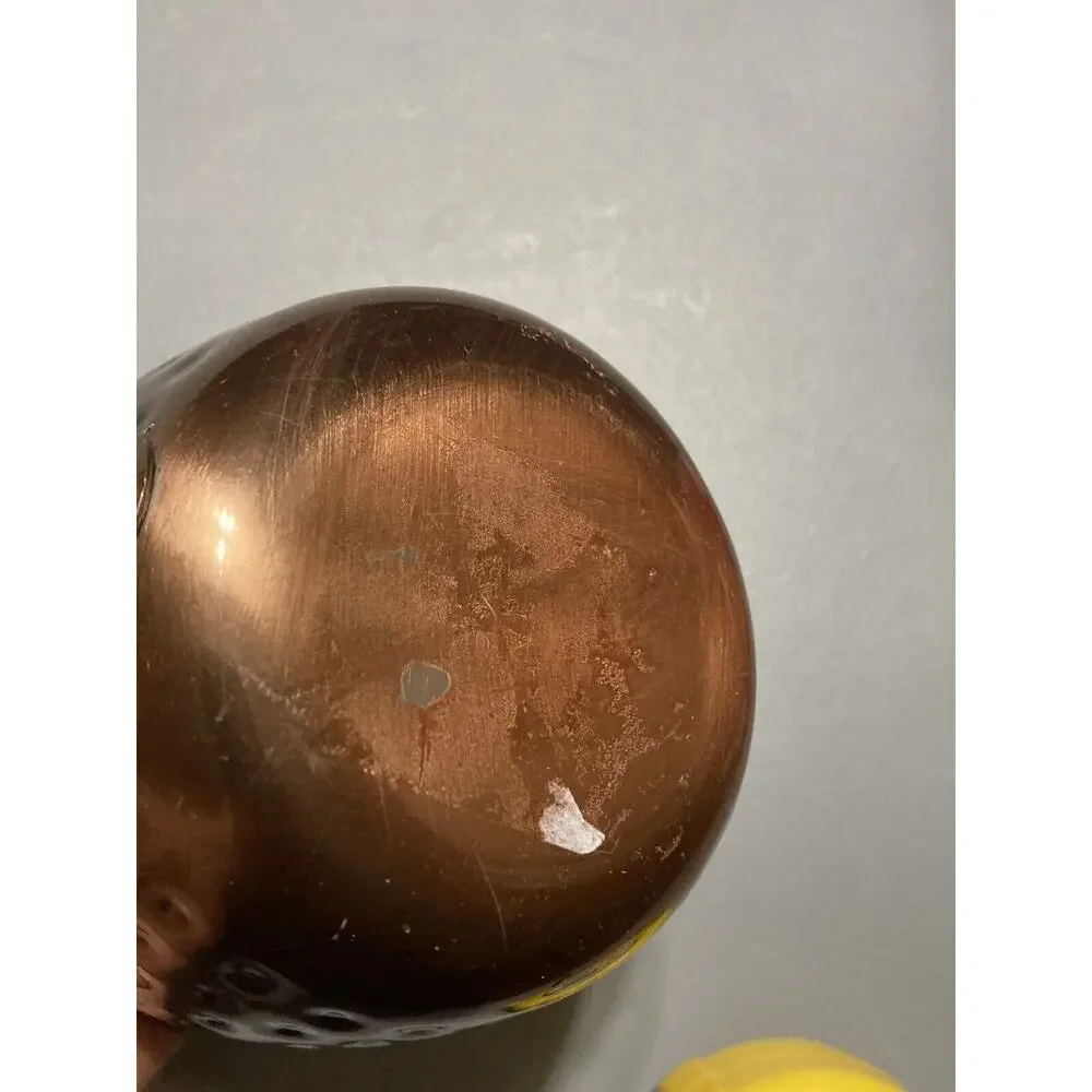 copper‎ plated stainless steel and hammered mugs